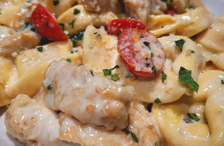 parmesan chicken tortellini